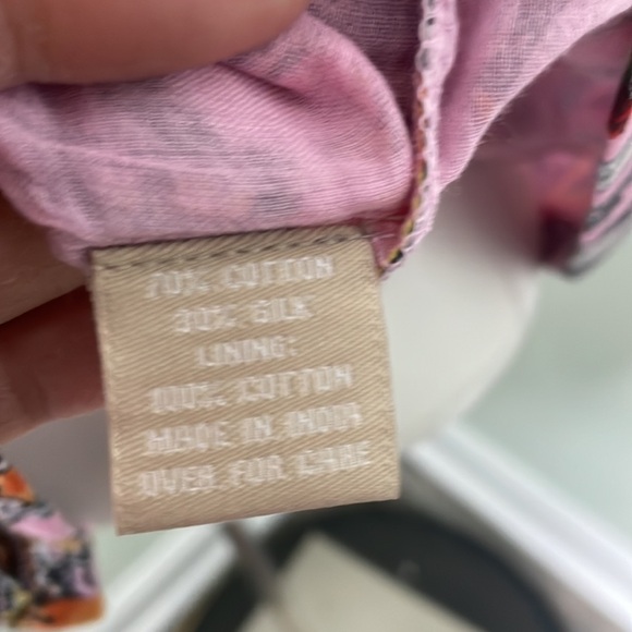 Plum Pretty Sugar Pink Bird Print Pajama Top - Picture 8 of 9